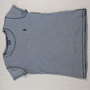 Ralph Lauren Top Size Medium Y2K Striped Short Sleeve